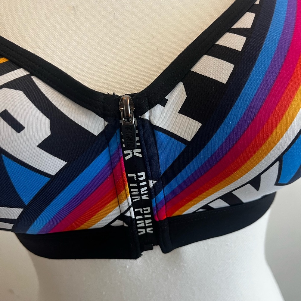 Pink Sports Bra